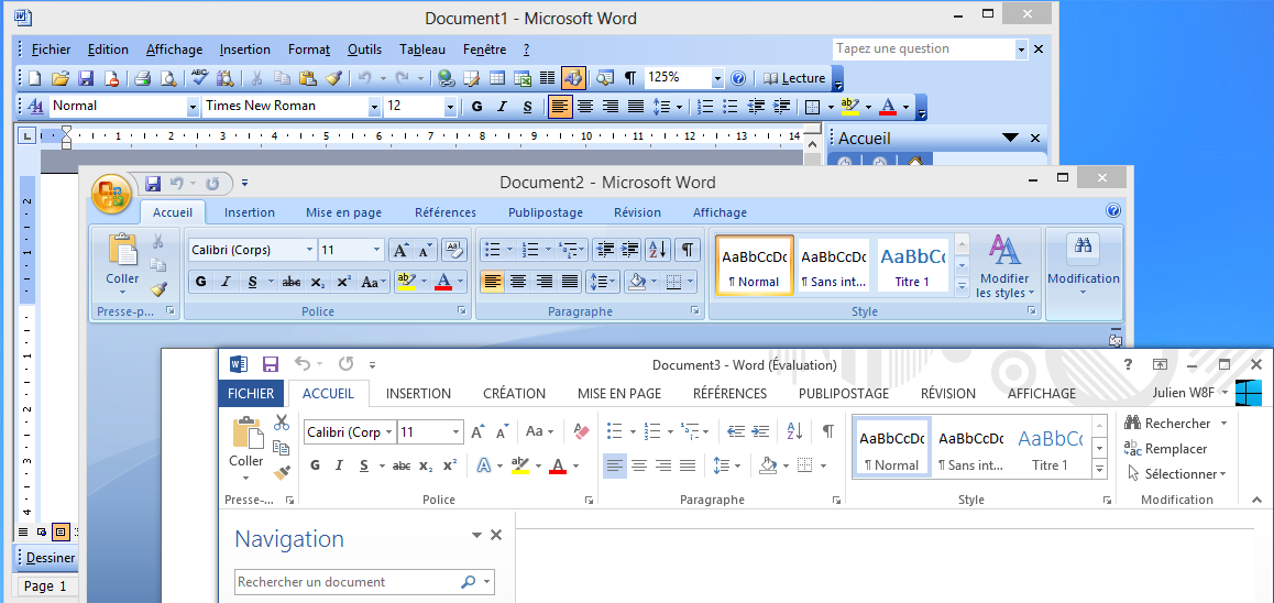 comment avoir office sur windows 8