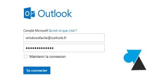 webmail compte Microsoft Outlook.com Hotmail MSN