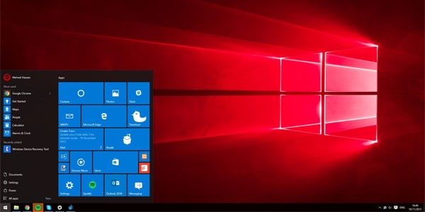 Télécharger Windows 10 Redstone Preview 14295