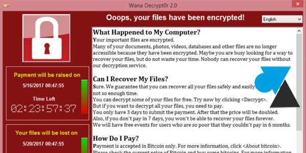 Virus WannaCry : comment s’en protéger