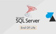 Fin de support des versions de Microsoft SQL Server