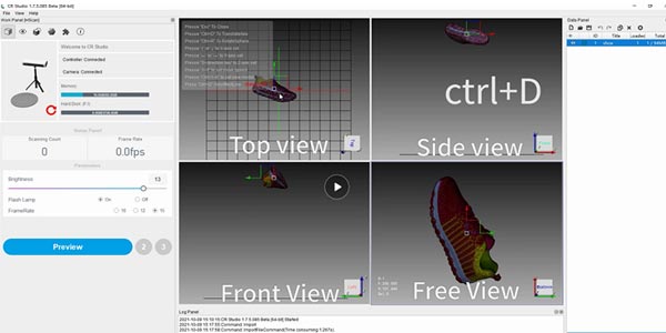 tutoriel Creality Studio logiciel scanner 3D