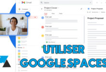 tutoriel Google Spaces Gmail Workspace