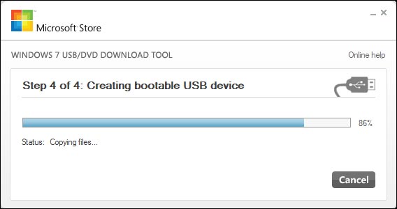 procedure tutoriel installation Windows 8 sur cle USB