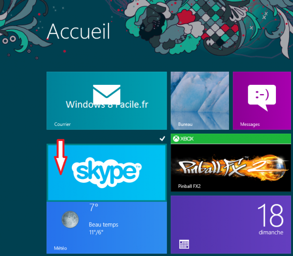 Windows 8 RT: déplacer une tuile 2