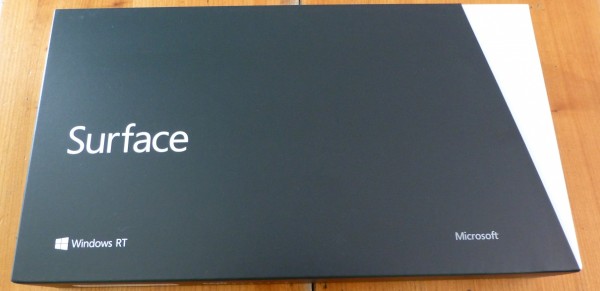 Test Microsoft Surface 1ère partie