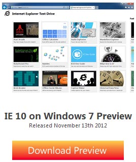 telecharger IE10 Internet Explorer 10 pour Windows 7