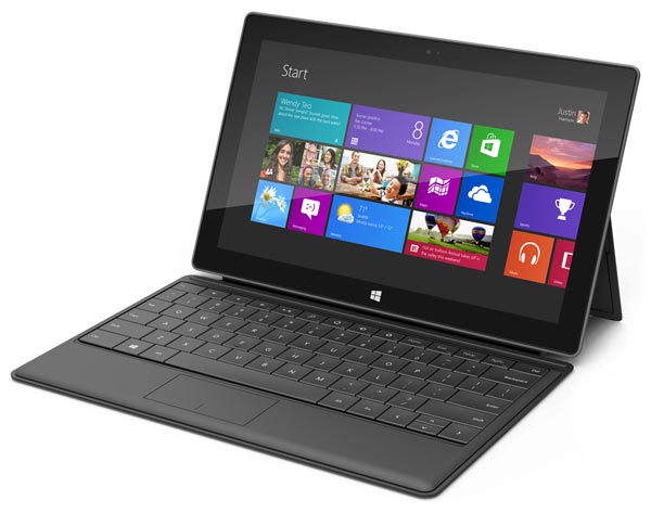 tablette Microsoft Surface Pro avec Windows 8 Professionnel