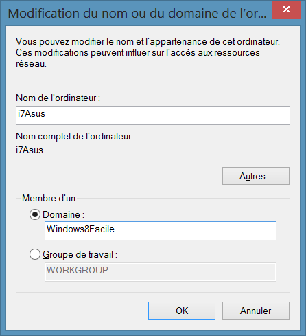 Windows 8 joindre domaine