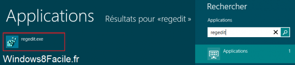 Windows 8 RT Registre