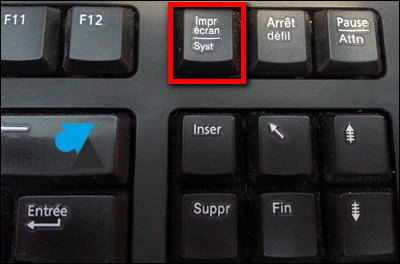 touche impr ecran clavier azerty screenshot imprim ecran