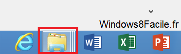 Icone Explorateur Windows 8