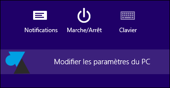 Windows8 Parametres PC