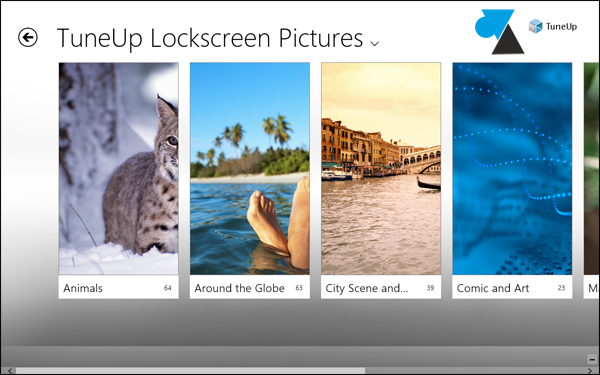 Windows 8 changer lockscreen tuneup