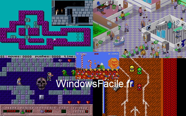 Windows 8 : jeux DOS