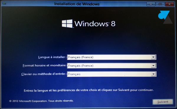 tutoriel comment installer Windows 8 facilement