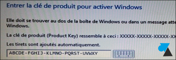 trouver numero cle de licence Windows 8 crack