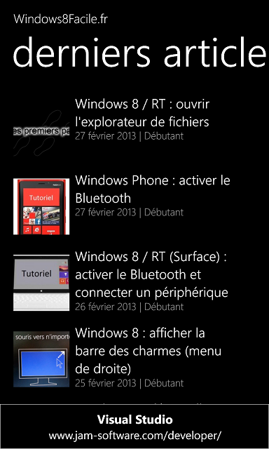 Windows8Facile derniers articles