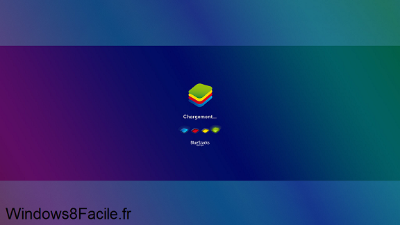 BlueStacks chargement