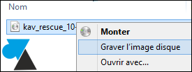 tutoriel Windows clic droit graver