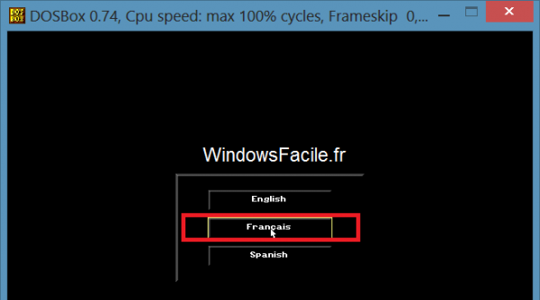 DOSBox installation FALLOUT