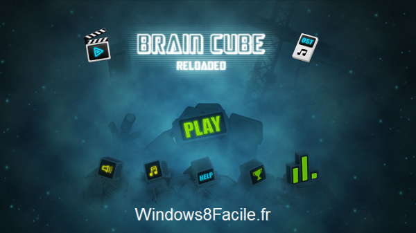 Brain Cube Reloaded accueil