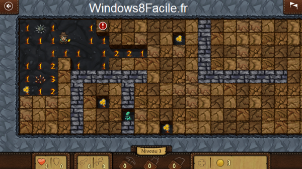 Microsoft Démineur Minesweeper aventure