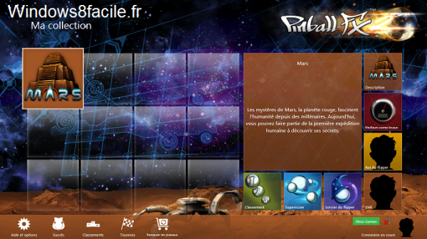 Pinball FX2 accueil
