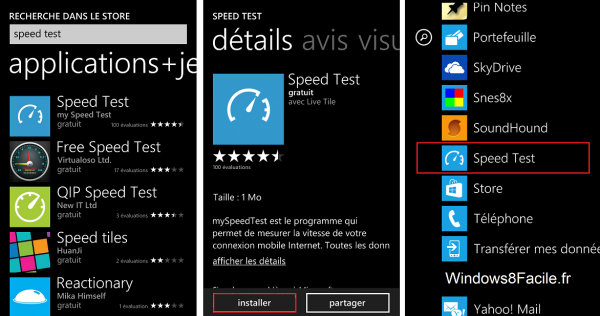 Windows Phone Speed-Test