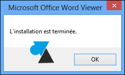 telecharger gratuit installation Word Office 2013 Viewer