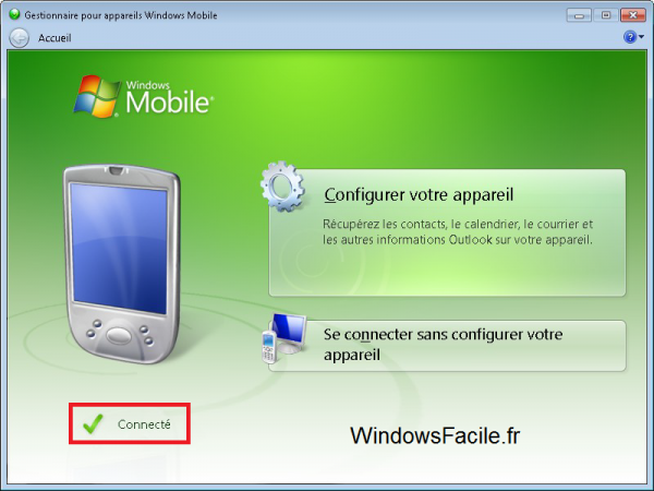 activesync pour windows 7 64 bits