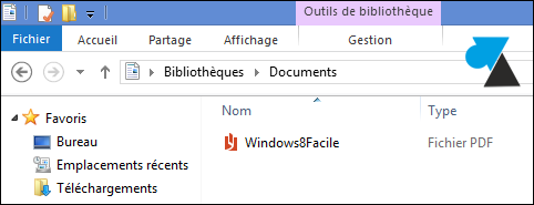 ouvrir fichier PDF Windows 8