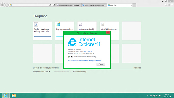 preview Windows Blue IE11