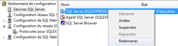 SQL Server 2008 R2 services systeme