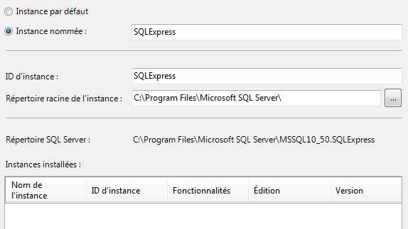 SQL Server 2008 R2 instance