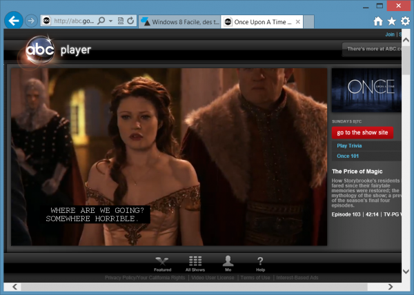 Once upon a time sous-titre