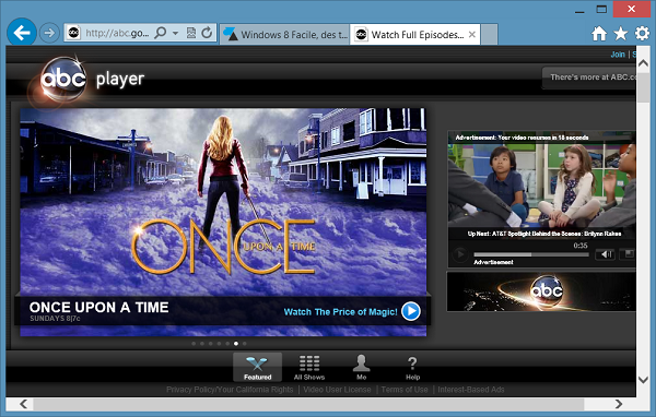 ABC telerattrapage once upon a time