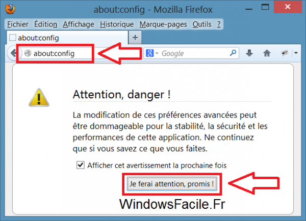 firefox configuration about:config