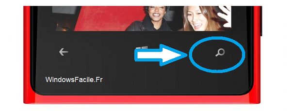 Windows Phone rechercher