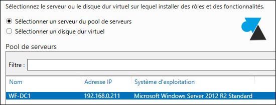 tutoriel Windows Server 2012 ajout role fonctionnalité