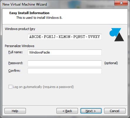VMware Player installation licence Windows