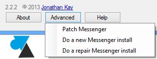 Messenger Reviver options