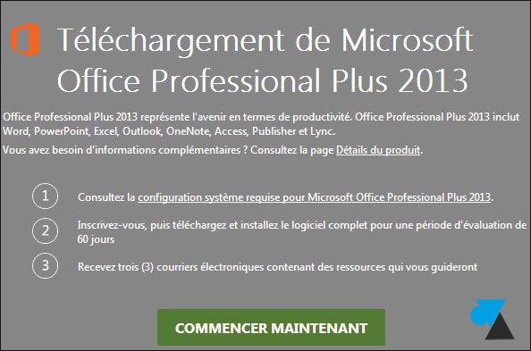 telecharger gratuit Office 2013 serial Office 2014