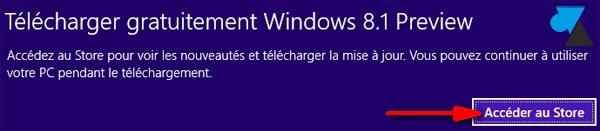 installer Windows 8.1 Preview Windows Store
