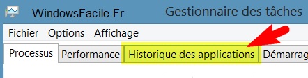 historique des applications