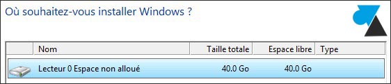 windows server 2012 r2 disque dur