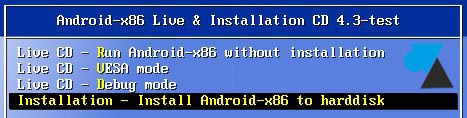 Android install PC VM