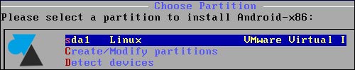 tutoriel installer Android OS sda1 Windows 8