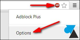 options Adblock