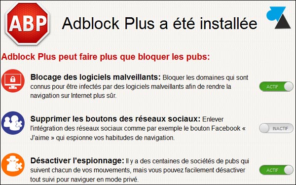 tutoriel Google Chrome installer Adblock bloquer pub